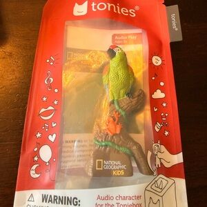 Tonies National Geographic Kids Parrot Audio Character - Green